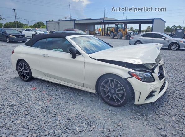 WDDWK8DB9LF935443 2020 MERCEDES-BENZ C White Передня права чверть