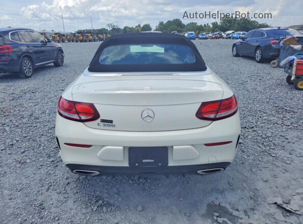 WDDWK8DB9LF935443 2020 MERCEDES-BENZ C White Вид ззаду