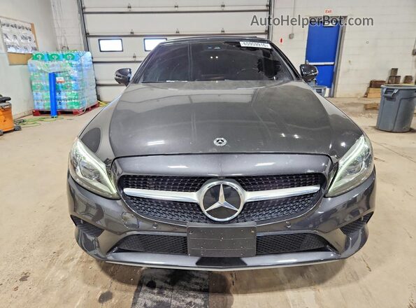 WDDWK8EB2LF961168 2020 MERCEDES-BENZ C Gray Widok z przodu