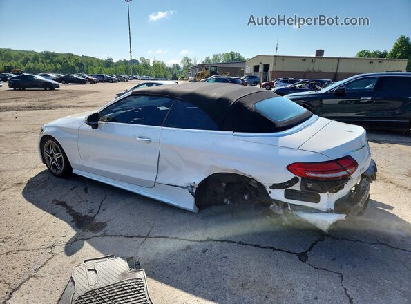 WDDWK8EB4KF785299 2019 MERCEDES-BENZ C Белый Задняя левая четверть