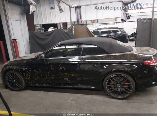 WDDWK8HB4KF858442 2019 MERCEDES-BENZ AMG C 63 Black Vista interior de 360 grados