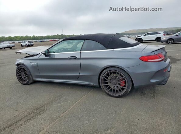 WDDWK8HB5HF491706 2017 MERCEDES-BENZ C Gray Tył lewy