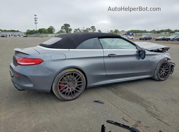 WDDWK8HB5HF491706 2017 MERCEDES-BENZ C Gray Tył prawy