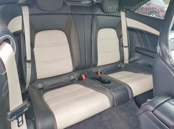 WDDWK8HB5HF491706 2017 MERCEDES-BENZ C Gray Widok tylnych siedzeń