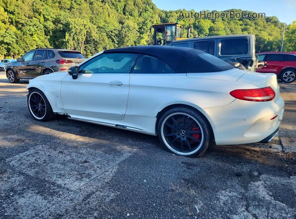 WDDWK8HB9HF461284 2017 MERCEDES-BENZ C White უკანა მარცხენა