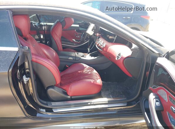 WDDXJ7JB1GA014469 2016 MERCEDES-BENZ AMG S 63 Black Front interior view