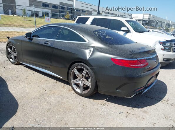 WDDXJ7JB1GA014469 2016 MERCEDES-BENZ AMG S 63 Black Rear left