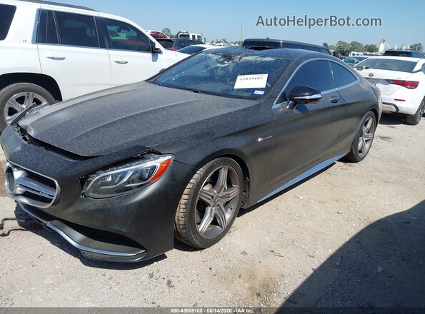 WDDXJ7JB1GA014469 2016 MERCEDES-BENZ AMG S 63 Black Front left