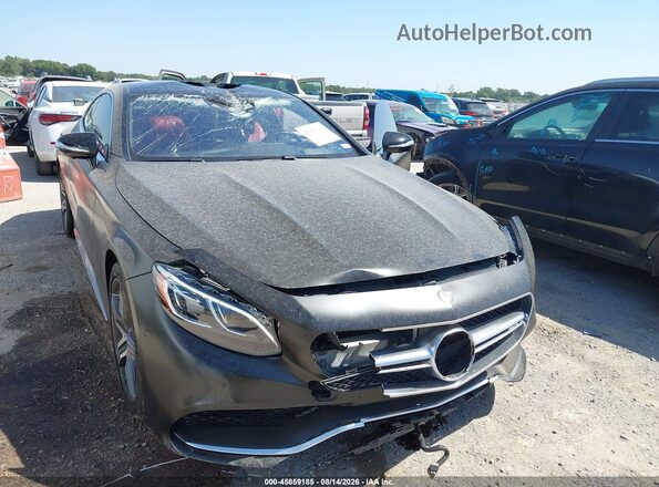 WDDXJ7JB1GA014469 2016 MERCEDES-BENZ AMG S 63 Black Front view