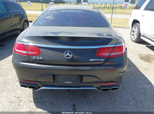 WDDXJ7JB1GA014469 2016 MERCEDES-BENZ AMG S 63 Black 