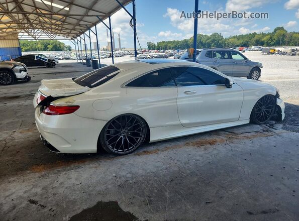WDDXJ8FB0GA014252 2016 MERCEDES-BENZ S Белый Задняя правая четверть