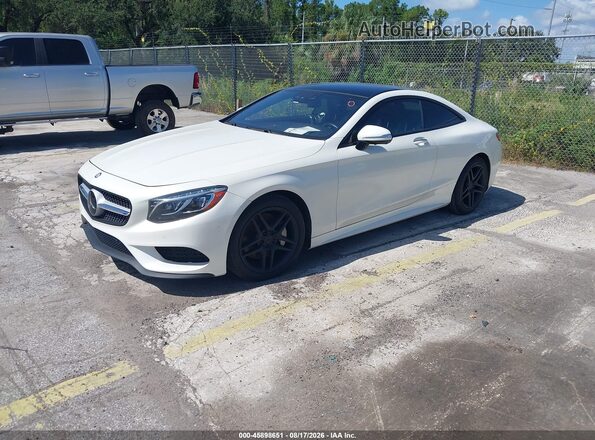 WDDXJ8FB6GA016166 2016 MERCEDES-BENZ S-CLASS White Przód lewy