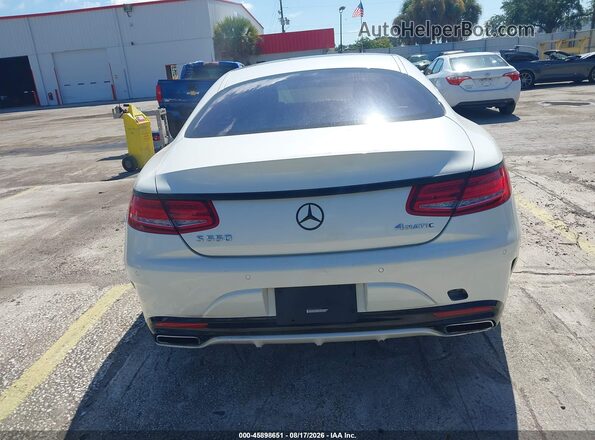 WDDXJ8FB6GA016166 2016 MERCEDES-BENZ S-CLASS White 
