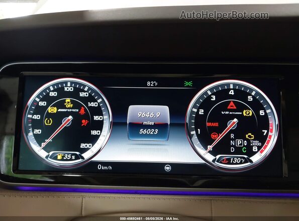WDDXK7JB2HA025527 2017 MERCEDES-BENZ AMG S 63 White უკანა სავარძლების ხედი