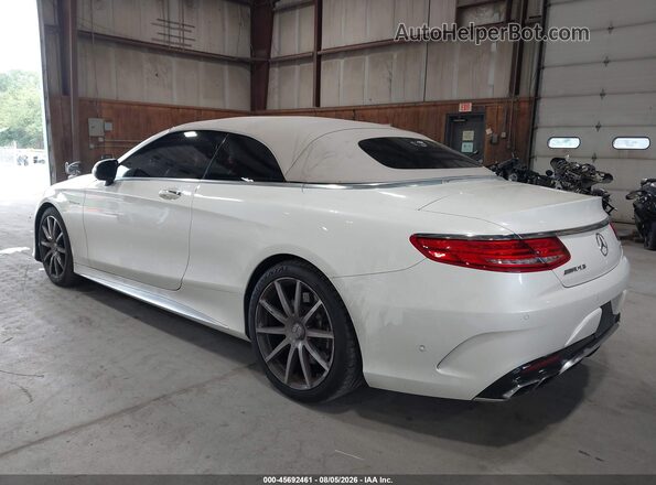 WDDXK7JB2HA025527 2017 MERCEDES-BENZ AMG S 63 White უკანა მარცხენა