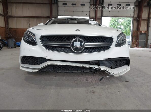 WDDXK7JB2HA025527 2017 MERCEDES-BENZ AMG S 63 White წინა ხედი