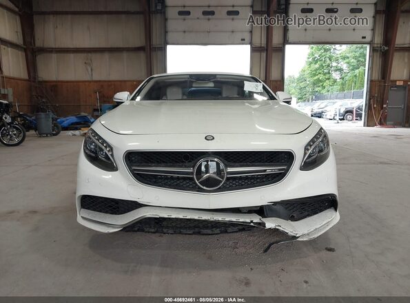 WDDXK7JB2HA025527 2017 MERCEDES-BENZ AMG S 63 White ხელსაწყოთა პანელის ხედი