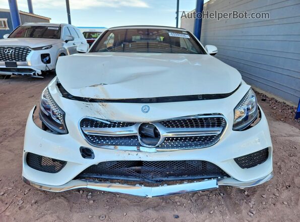 WDDXK8CB1HA020841 2017 MERCEDES-BENZ S Белый Вид спереди