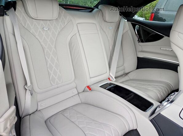WDDXK8DB4KA037302 2019 MERCEDES-BENZ S Blue Вид задніх сидінь