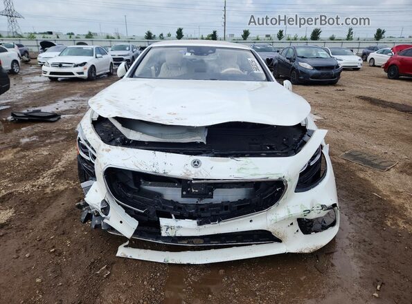WDDXK8DB5KA035803 2019 MERCEDES-BENZ S White Widok z przodu