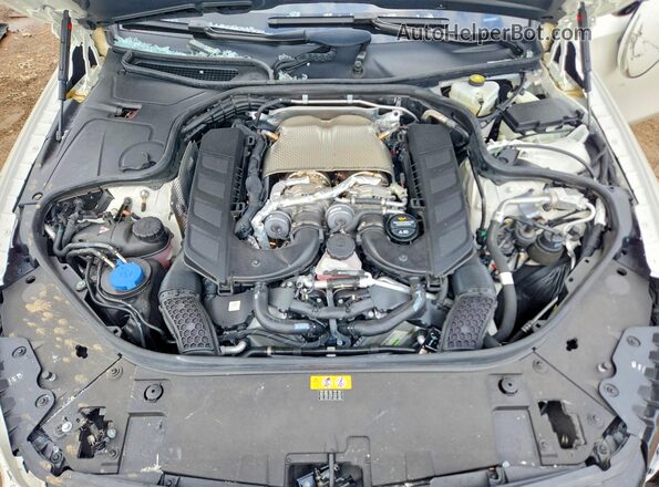 WDDXK8DB5KA035803 2019 MERCEDES-BENZ S White Widok wnętrza z tyłu