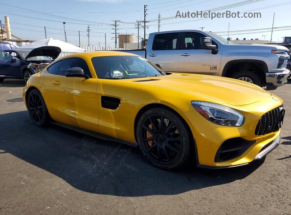 WDDYJ7JAXGA008097 2016 MERCEDES-BENZ AMG Желтый Передняя правая четверть