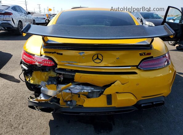 WDDYJ7JAXGA008097 2016 MERCEDES-BENZ AMG Желтый Вид сзади