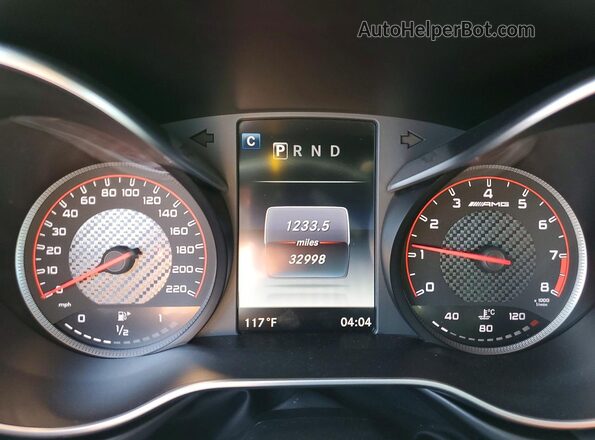 WDDYJ7JAXGA008097 2016 MERCEDES-BENZ AMG Желтый Вид щитка приборов