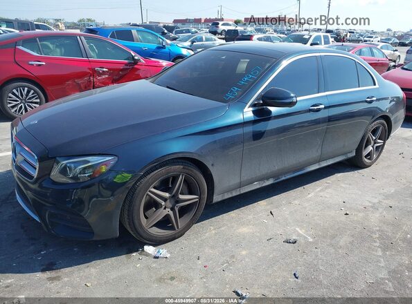 WDDZF4JB0HA035615 2017 MERCEDES-BENZ E-CLASS Blue Vista tres cuartos delantera izquierda