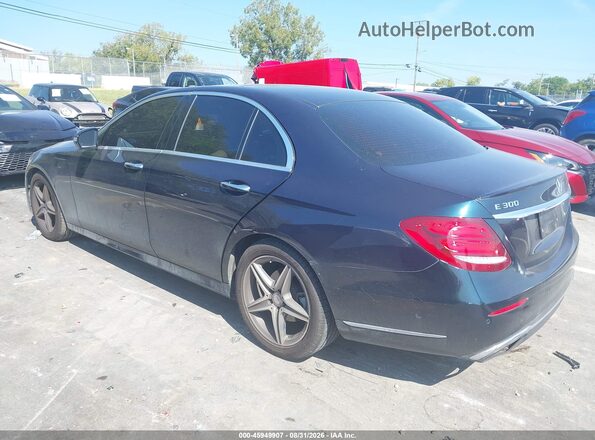 WDDZF4JB0HA035615 2017 MERCEDES-BENZ E-CLASS Blue Trasero izquierdo