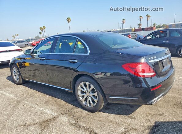 WDDZF4JB0HA069554 2017 MERCEDES-BENZ E Black Задня ліва чверть
