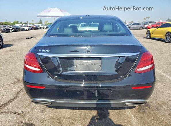 WDDZF4JB0HA069554 2017 MERCEDES-BENZ E Black Вид ззаду