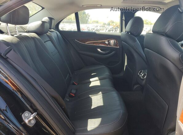 WDDZF4JB0HA069554 2017 MERCEDES-BENZ E Black Вид задніх сидінь