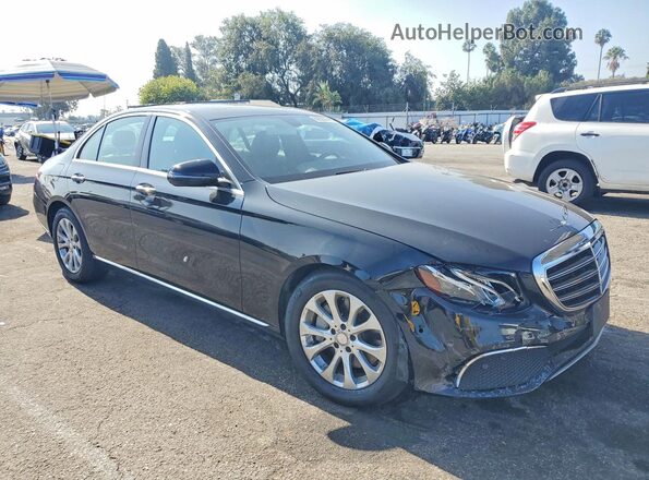 WDDZF4JB0HA069554 2017 MERCEDES-BENZ E Black Передня права чверть