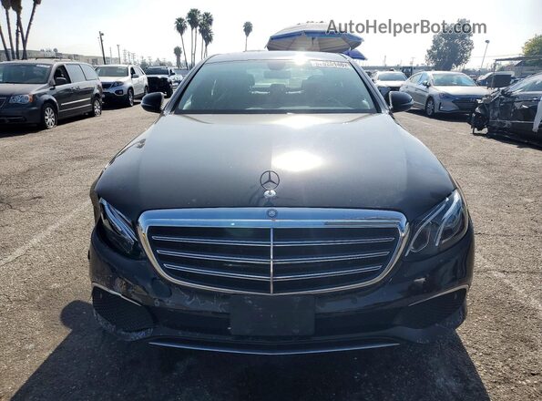 WDDZF4JB0HA069554 2017 MERCEDES-BENZ E Black Вид спереду