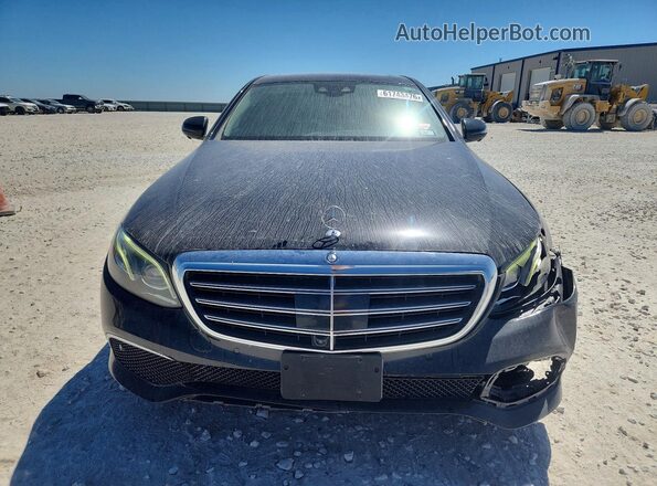 WDDZF4JB0HA205844 2017 MERCEDES-BENZ E Black Вид спереду
