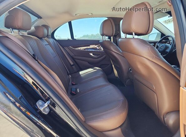 WDDZF4JB0HA205844 2017 MERCEDES-BENZ E Black Вид задніх сидінь