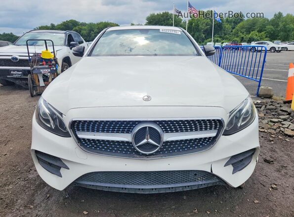 WDDZF4JB0HA240769 2017 MERCEDES-BENZ E Белый Вид спереди