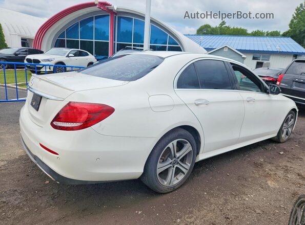 WDDZF4JB0HA240769 2017 MERCEDES-BENZ E Белый Задняя правая четверть