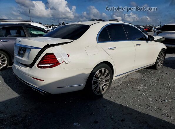 WDDZF4JB0JA381377 2018 MERCEDES-BENZ E White Задня права чверть