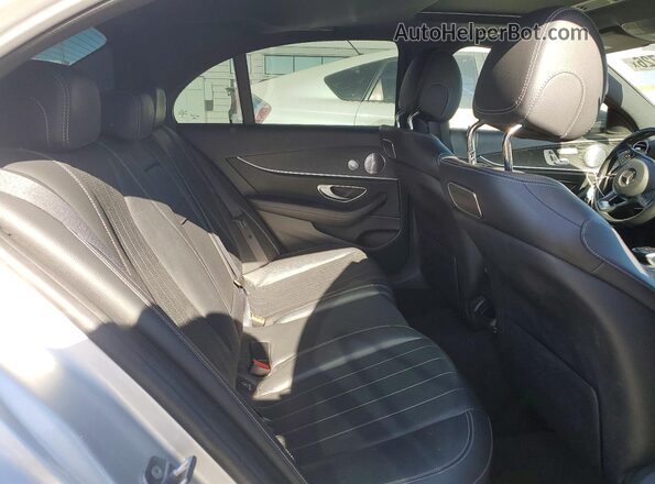 WDDZF4JB0JA458037 2018 MERCEDES-BENZ E Silver Widok tylnych siedzeń
