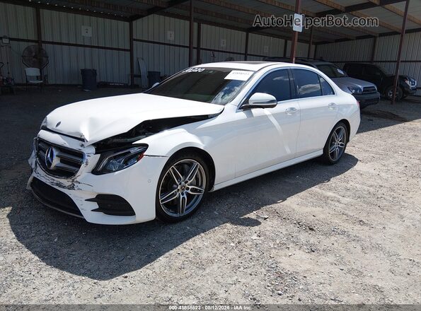 WDDZF4JB0KA508520 2019 MERCEDES-BENZ E-CLASS Белый Передняя левая четверть