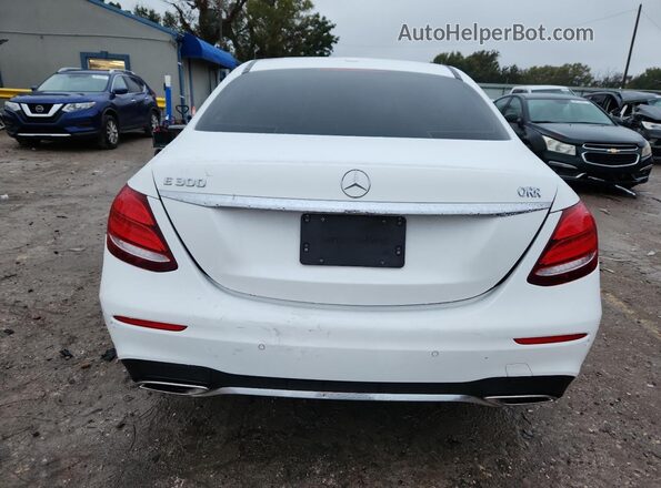 WDDZF4JB1HA007581 2017 MERCEDES-BENZ E White Հետևի տեսք
