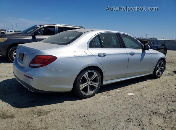 WDDZF4JB1HA158663 2017 MERCEDES-BENZ E Silver Tył prawy