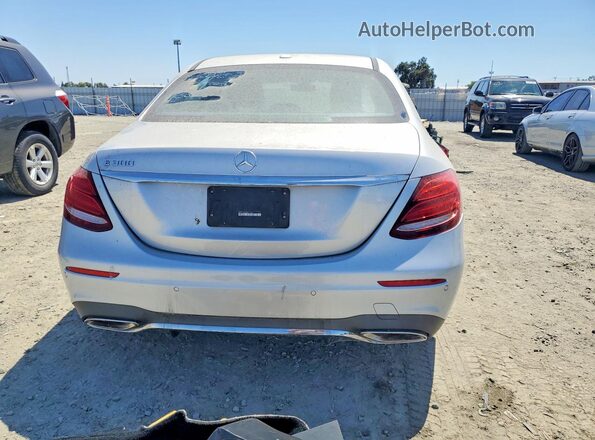 WDDZF4JB1HA158663 2017 MERCEDES-BENZ E Silver Widok z tyłu