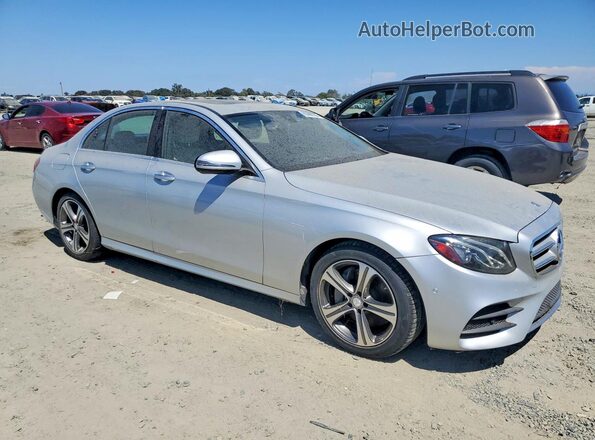 WDDZF4JB1HA158663 2017 MERCEDES-BENZ E Silver Przód prawy