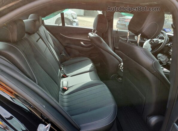 WDDZF4JB1JA339302 2018 MERCEDES-BENZ E Черный Вид задних сидений