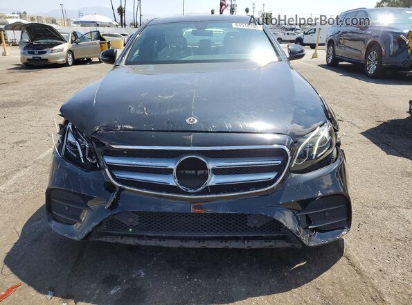 WDDZF4JB1JA355192 2018 MERCEDES-BENZ E Black Դիմացի տեսք