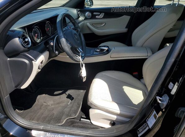 WDDZF4JB1JA355192 2018 MERCEDES-BENZ E Black Սալոնի դիմացի տեսք
