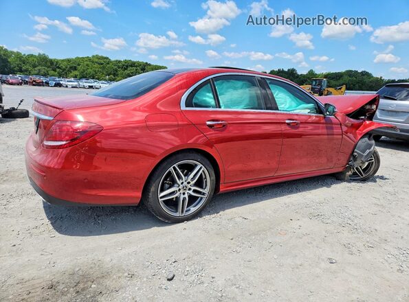 WDDZF4JB2JA302615 2018 MERCEDES-BENZ E Red Tył prawy